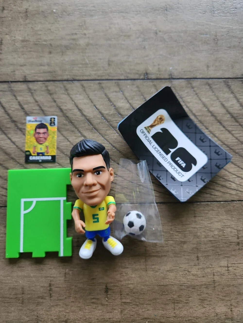 Casemiro Brazil Zuru Ballers FIFA World Cup 2026 Series 1 NEW Complete Open Pck